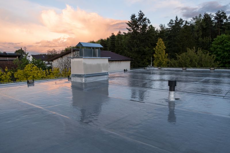 Commercial Flat Roof Installation